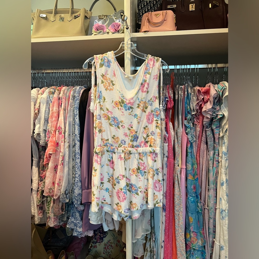 Loveshackfancy Bascom Floral Romper - image 5